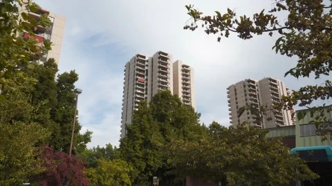 Apartment Building Stock Footage 137764951