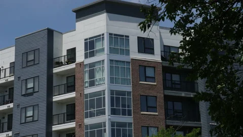 Apartment Building 스톡 동영상 159620745