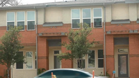 Apartment Building Stock Footage 219648795