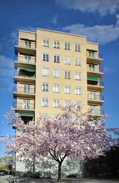 Apartment building Stock Photos