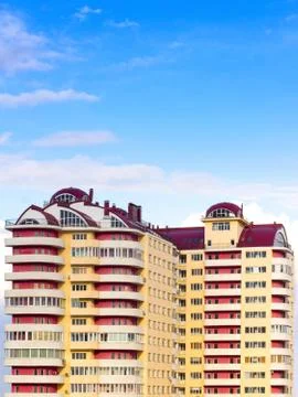 Apartment building Stock Photos