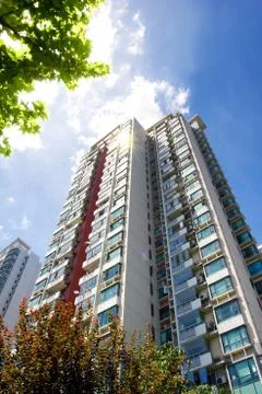 Apartment building Stock Photos