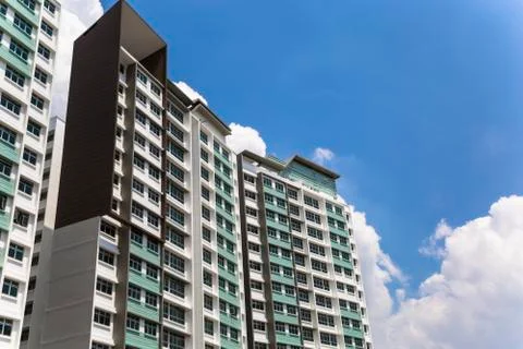 Apartment building Stock Photos