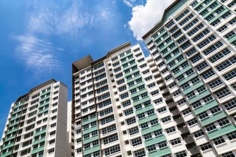 Apartment building Stock Photos