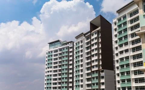 Apartment building Stock Photos