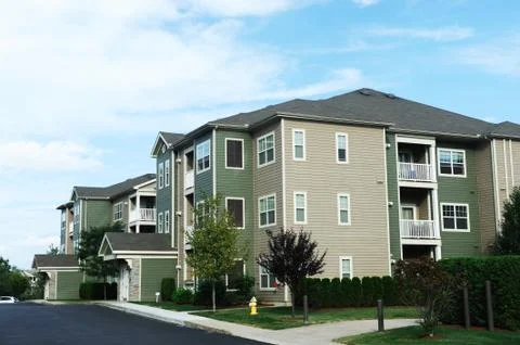 Apartment building Stock Photos