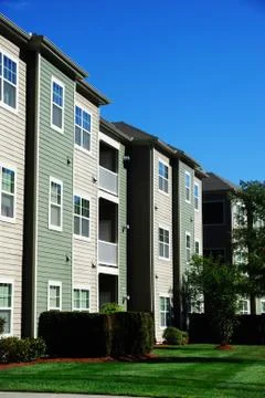 Apartment building Stock Photos