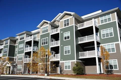 Apartment building Stock Photos