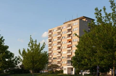 Apartment building Stock Photos