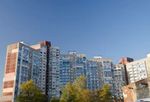 Apartment building Stock Photos