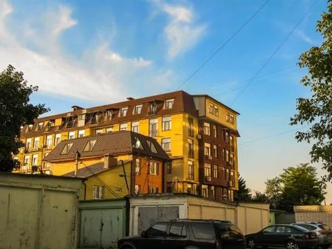 Apartment building Foto stock