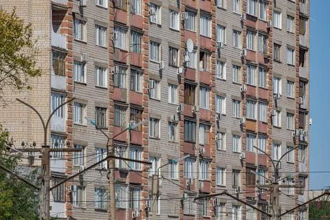 Apartment building Foto stock