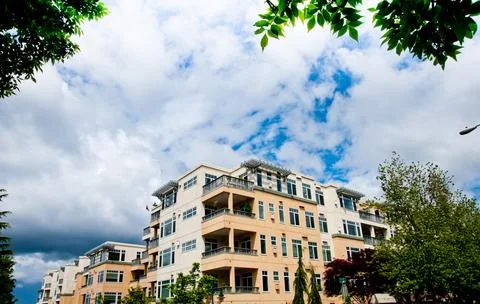 Apartment building Stock Photos