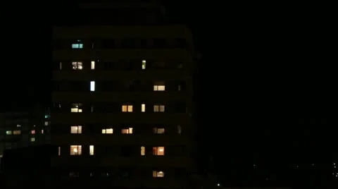 Apartment building Timelapse _2 Stock Footage 22356627
