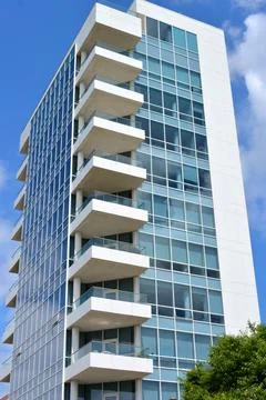 Apartment complex Stock Photos