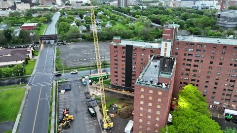 Apartment Complex - Syracuse, NY Video stock 336029523