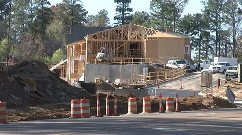 APARTMENT CONSTRUCTION 4 Stock Footage 11146159