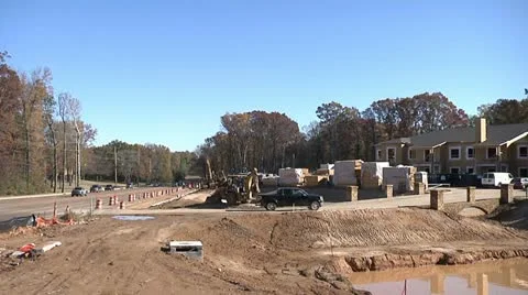 APARTMENT CONSTRUCTION 5 Stock Footage 11146175