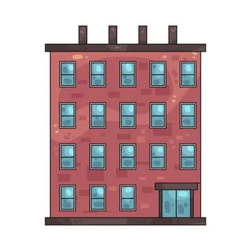 Apartment illustration Ilustración de archivo