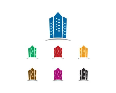 Apartment logo Stock Illustration