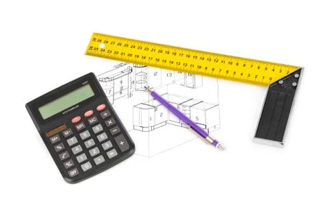 Apartment plan Foto stock