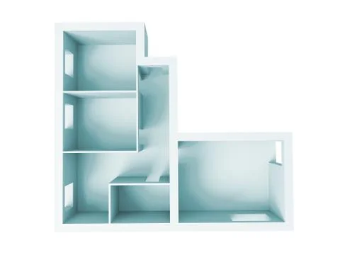 Apartment project Stock Illustration