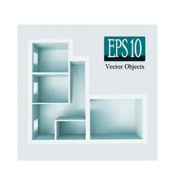 Apartment project Stock Illustration