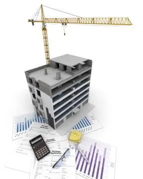 Apartment purchase Stock Illustration