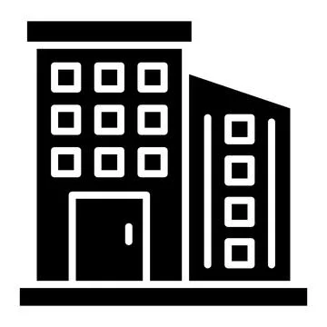 Apartment Vector Icon Design Illustration Illustrazione stock