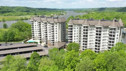 Apartment on the Water Stock-Footage 263794637