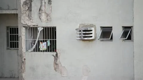 Apartment Window in Brazil Stock Footage 10893418
