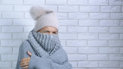 Apartment without central heating. Stock Footage 220232553