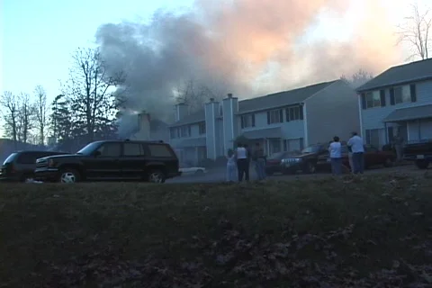 ApartmentFire1-DV NTSC Stock-Footage 488204