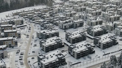 Apartments buildings Stock Footage 104238366