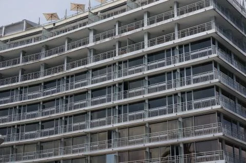 Apartments in Nice Stock-Fotos