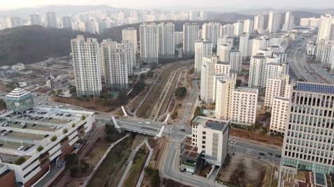 Apartments in Sejong Video stock 147639056