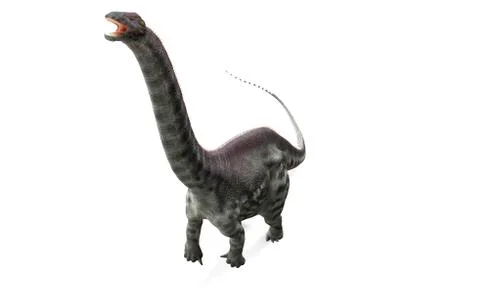 Apatosaurus dinosaur, artwork Stock Illustration