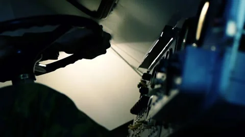 APC cabine sequence Stock-Footage 7538064