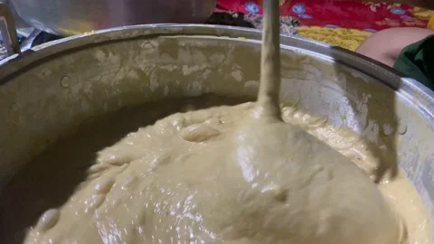 Apem Cake Dough 库存影片 219196132