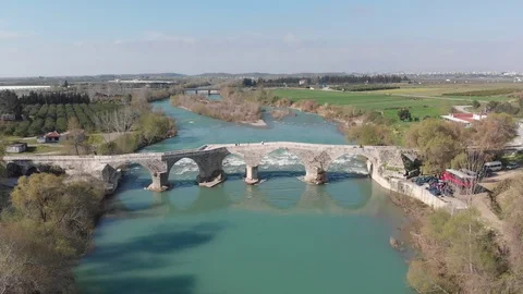 Apendos Bridge 2 Stock Footage 107657297