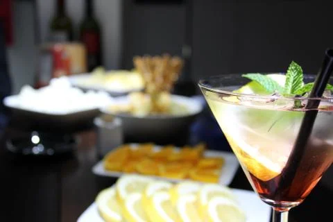 Aperitif with cocktail Foto stock