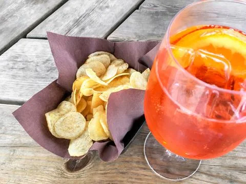 Aperitif Spritz Stock Photos