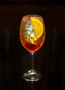 Aperol Spritz drink. Stock Photos