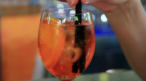 Aperol spritz Stock Footage 11452908