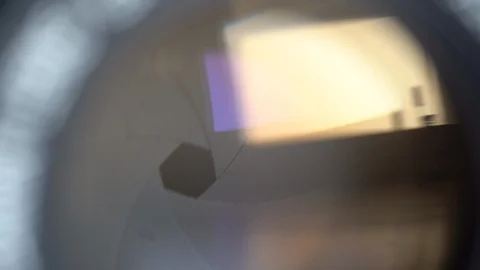 Aperture closing Stock Footage 106246286