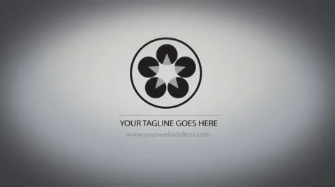 Aperture Flat Logo Reveal Stock After Effects