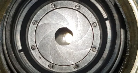 Aperture Stock Footage 93684413