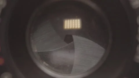 Aperture Stock Footage 254498248