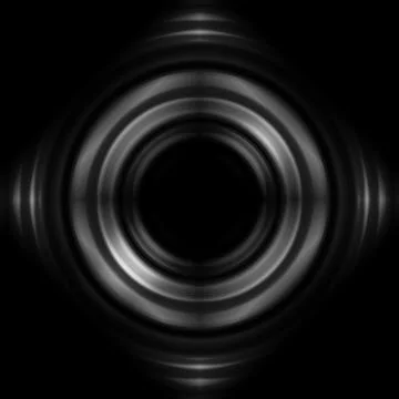 Aperture with lens effect, abstract background Stock Illustration