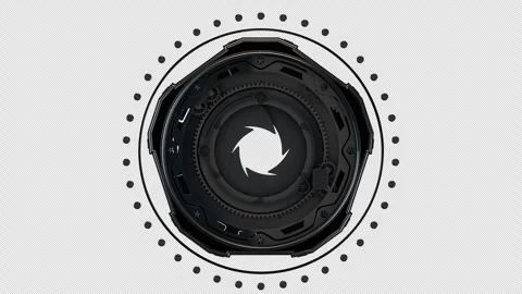 Aperture Light Logo Reveal for After Effects After Effects stock